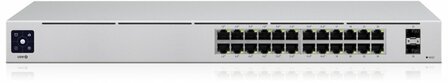 Ubiquiti Networks UniFi 24-Port PoE Managed L2/L3 Gigabit Ethernet (10/100/1000) Power over Ethernet (PoE) 1U Zilver