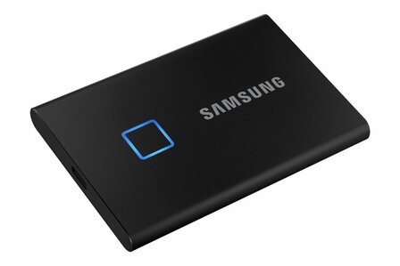 Samsung MU-PC1T0K, T7 Touch, 1000 GB, USB Type-C, 3.2 Gen 2 (3.1 Gen 2), 1050 MB/s, Wachtwoordbeveiliging, Zwart