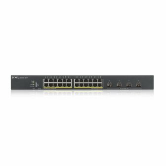 Zyxel XGS1930-28HP | Managed L3 Switch | 28 Poorten | Gigabit Ethernet (10/100/1000 Mbps) | PoE | Zwart