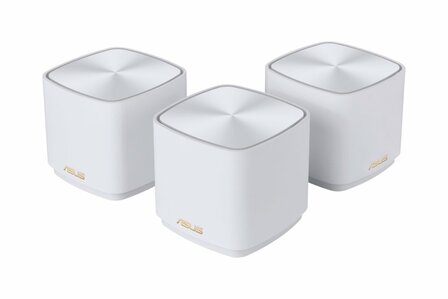 ASUS ZenWiFi XD5 (3-pack) | Dual-band WiFi 6 Mesh Router | Gigabit Ethernet | AX3000