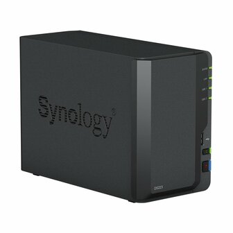 Synology DiskStation DS223 NAS | 2 Drive Bays | 1x Gigabit Ethernet | Zwart