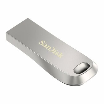 SanDisk Ultra Luxe | 128GB USB-A 3.2 Flash Drive | Zilver