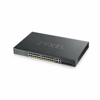 Zyxel GS1920-24HPV2 | Managed Switch | 24x Gigabit Ethernet | PoE | Zwart