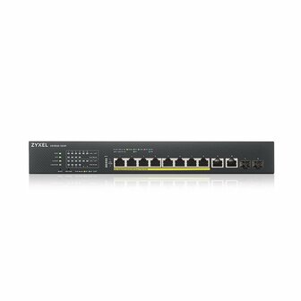 Zyxel XS1930-12HP | Managed L3 Switch | 12 Poorten | 10G Ethernet (1000/10000 Mbps) | PoE