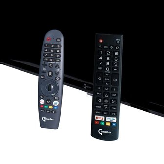 Qsmarter 43" DLED FHD TV Ultra Slim Frameless WebOS