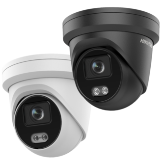 Hikvision DS-2CD2347G2-LU 4MP ColorVu Turret IP Camera 2.8mm wit