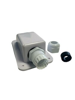 Asat Kunststof Solarkabel Dakdoorvoer Enkel Wit 