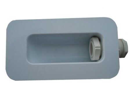 Asat Kunststof Solarkabel Dakdoorvoer Enkel Wit 