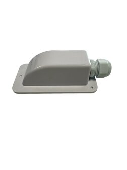 Asat Kunststof Solarkabel Dakdoorvoer Enkel Wit 