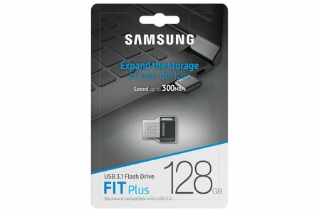 Samsung MUF-128AB | 128GB USB-A 3.2 Flash Drive | Grijs