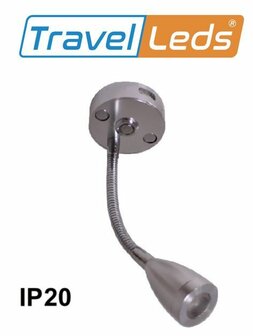 Travelleds opb spot Ch flex led 3K+5K 315mm switch/usb