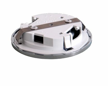 Travelleds inb spot Ch 80mm 6 Leds 3K+blauw touch klem