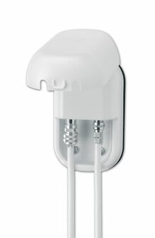 Maxview B2008 Twin WCD F+IEC Connector Wit