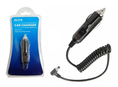 Alfa Network ACR-12 Car charger 12V t.b.v. R36 Router