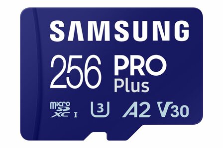 Samsung PRO Plus | MicroSDXC | 256GB | Class 10 | UHS-I U3