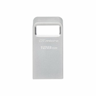 Kingston Technology DataTraveler Micro USB flash drive 128 GB USB Type-A 3.2 Gen 1 (3.1 Gen 1) Zilver