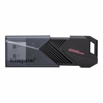 Kingston DataTraveler Exodia Onyx | 256GB USB-A 3.2 Flash Drive | Zwart
