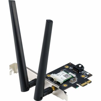 US PCE-AX3000 | Interne Wi-Fi 6 &amp; Bluetooth Adapter | PCIe | Dual-band 3000 Mbps | Inclusief antennebasis