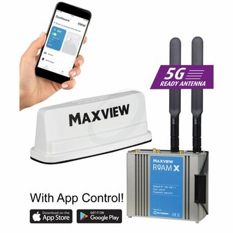 Maxview Roam X Campervan WiFi System (wit) 5G Ready Antenne