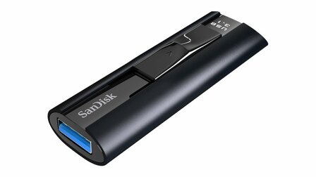 SanDisk Extreme Pro | 128GB USB-A 3.2 Flash Drive | Zwart