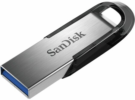 SanDisk Ultra Flair | 128GB USB-A 3.2 Flash Drive | Zwart/Zilver