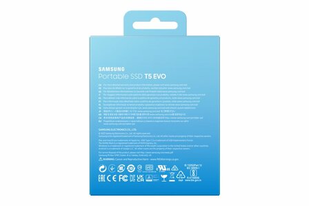 Samsung T5 EVO 2TB MU-PH2T0S Zwart