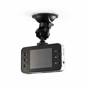 Dashcam 720p@30fps 3.0 MPixel 2.4 &quot; LCD Bewegingsdetectie Zwart
