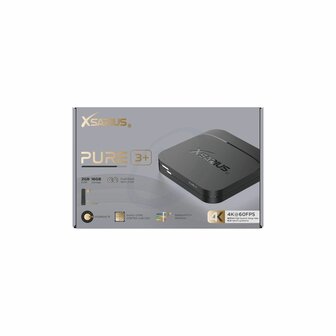 Xsarius Pure 3+ Streaming Box 4K UHD