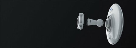 Ubiquiti NanoBeam 5AC Gen2 | Netwerkbrug | 450 Mbit/s | Wit