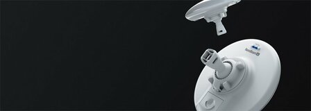 Ubiquiti NanoBeam 5AC Gen2 | Netwerkbrug | 450 Mbit/s | Wit