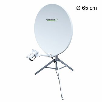 Travel Vision R7 Duo 65cm Volautomatisch Portable SatSystem