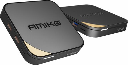 Amiko A11 Green+ 4K UHD Media Streaming Box 