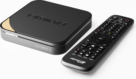 Amiko A11 Green+ 4K UHD Media Streaming Box 