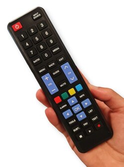 Universele afstandsbediening die wij voor u programmeren