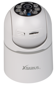 Xsarius Smart IPC I4M WiFi &ndash; Draadloze PTZ Beveiligingscamera met Full HD, Nachtzicht en Geluidsdetectie