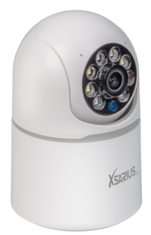 Xsarius Smart IPC I4M WiFi &ndash; Draadloze PTZ Beveiligingscamera met Full HD, Nachtzicht en Geluidsdetectie