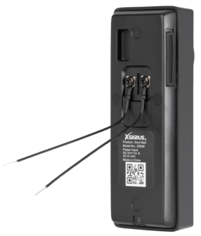 Xsarius Smart Doorbell DB3M &ndash; 2K Videodeurbel met Slimme Detectie en Cloudopslag