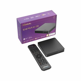 Xsarius Sniper 3 - 4K Linux OTT Mediastreamer