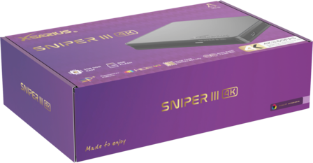 Xsarius Sniper 3 - 4K Linux OTT Mediastreamer