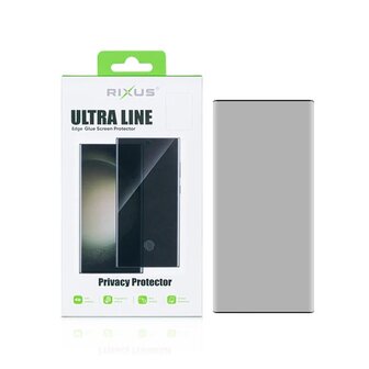 Samsung Galaxy S25 Ultra S938B Rixus Privacy Ultra Line Tempered Glass 