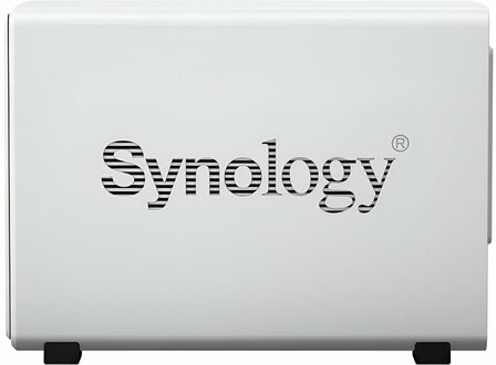 Synology DiskStation DS220J NAS 6TB | 2 Drive Bays | Inclusief 2 x 3TB HDD | 1x Gigabit Ethernet | Wit