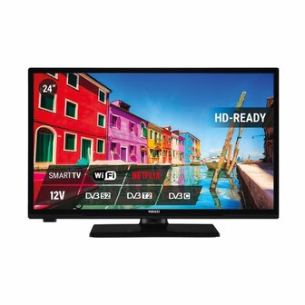 Nikkei - NL24MSMART - 24" Mobile LED TV HD - Smart