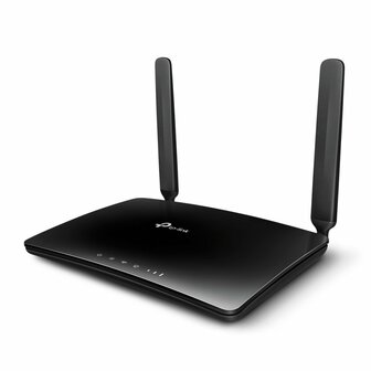 TP-Link Archer MR400 | Draadloze Dual-band Router (2.4 GHz / 5 GHz) | 4G LTE Modem | AC1200 (tot 300 + 867 Mbit/s) | Zwart