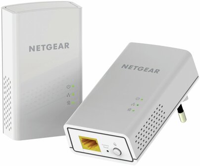NETGEAR Powerline 1000 | Powerline Adapter | 1000 Mbps | 1x Gigabit Ethernet | Wi-Fi N300 | Wit