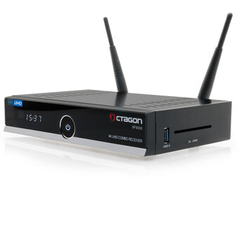 OCTAGON SF8008 4K UHD HEVC COMBO DVB-S2X en DVB-C/T2 Dual WIFI