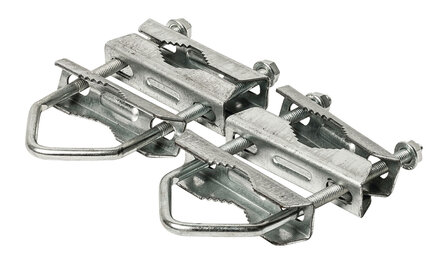 Balkon Mastklem 40-60 mm set van 2 stuks