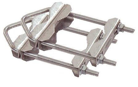 Balkon Mastklem 40-60 mm set van 2 stuks