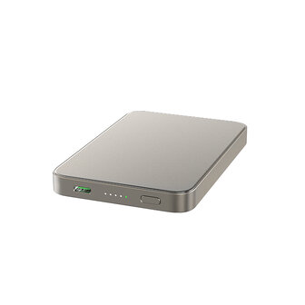 Nine E Magnetic Wireless Powerbank Light grey