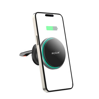 Rixus Magsafe Car Mount Charger 15W