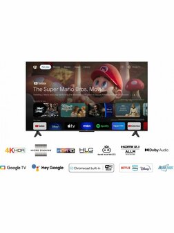  TCL 50P61B 50" | 4K Ultra HD LED Smart TV | Google TV + Wifi | HDR10 | 60Hz